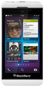 blackberry z10 schwarz wei